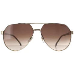 Carrera Aviator^Sunglasses 1067/S 2F7 HA Gold Grey Brown Gradient