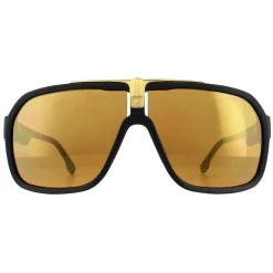 Carrera Aviator^Sunglasses 1014/S I46 K1 Black Gold Gold Mirror