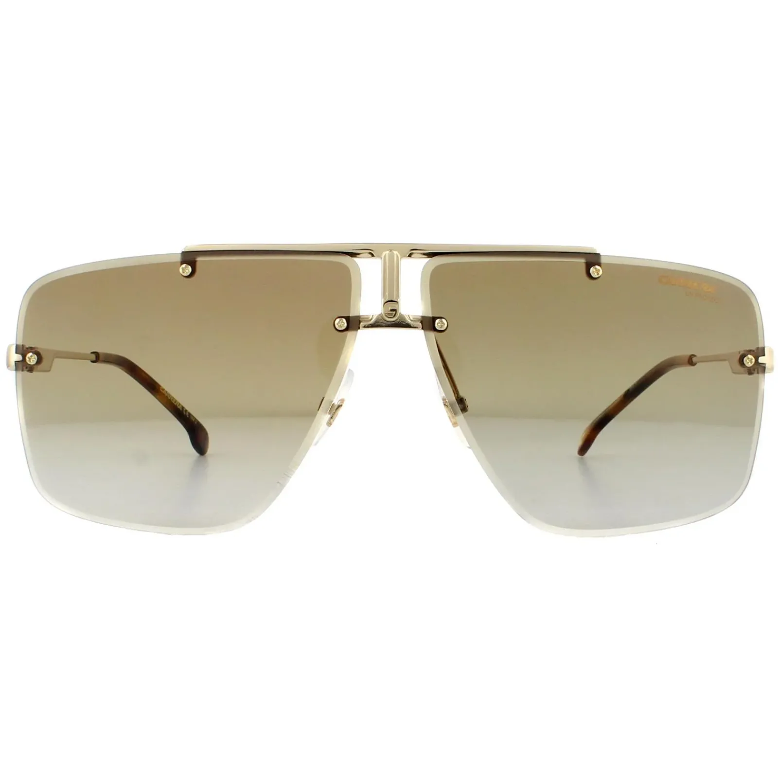 Carrera Aviator^Sunglasses 1016/S J5G 86 Gold Green Gradient