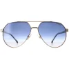 Carrera Aviator^Sunglasses 1067/S J5G 08 Gold Dark Blue Gradient