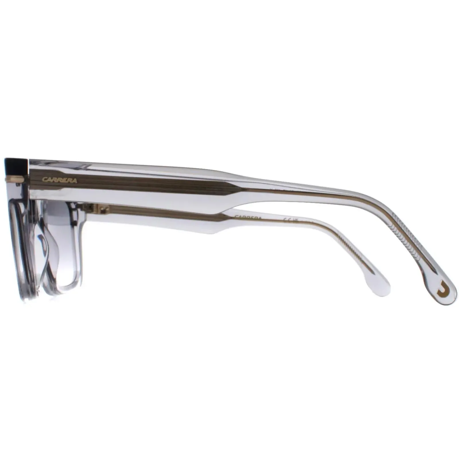 Carrera Square^Sunglasses 305/S KB7 FQ Transparent Clear Grey to Clear Gradie