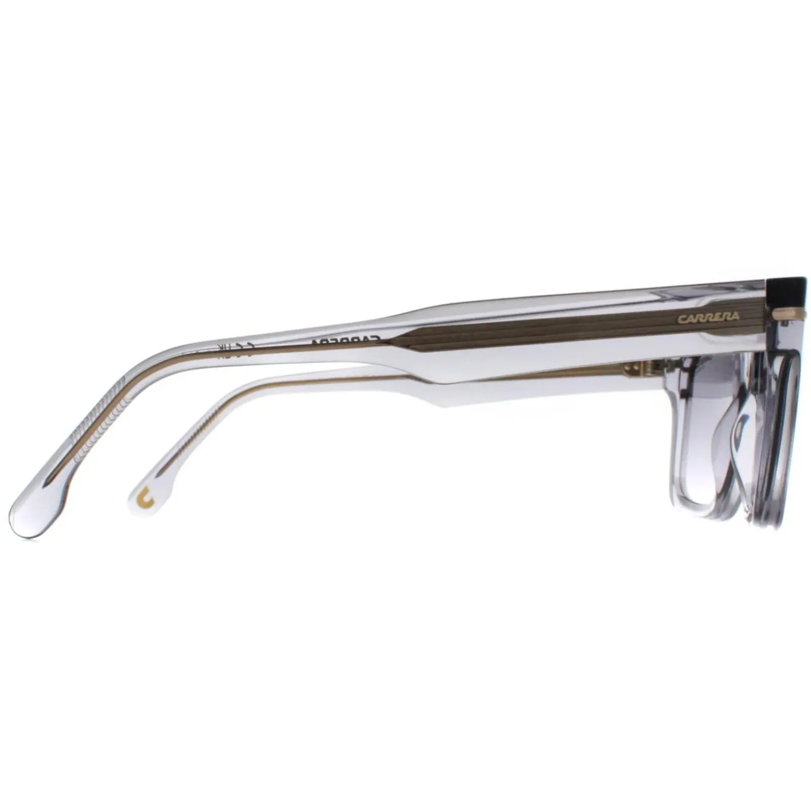 Carrera Square^Sunglasses 305/S KB7 FQ Transparent Clear Grey to Clear Gradie