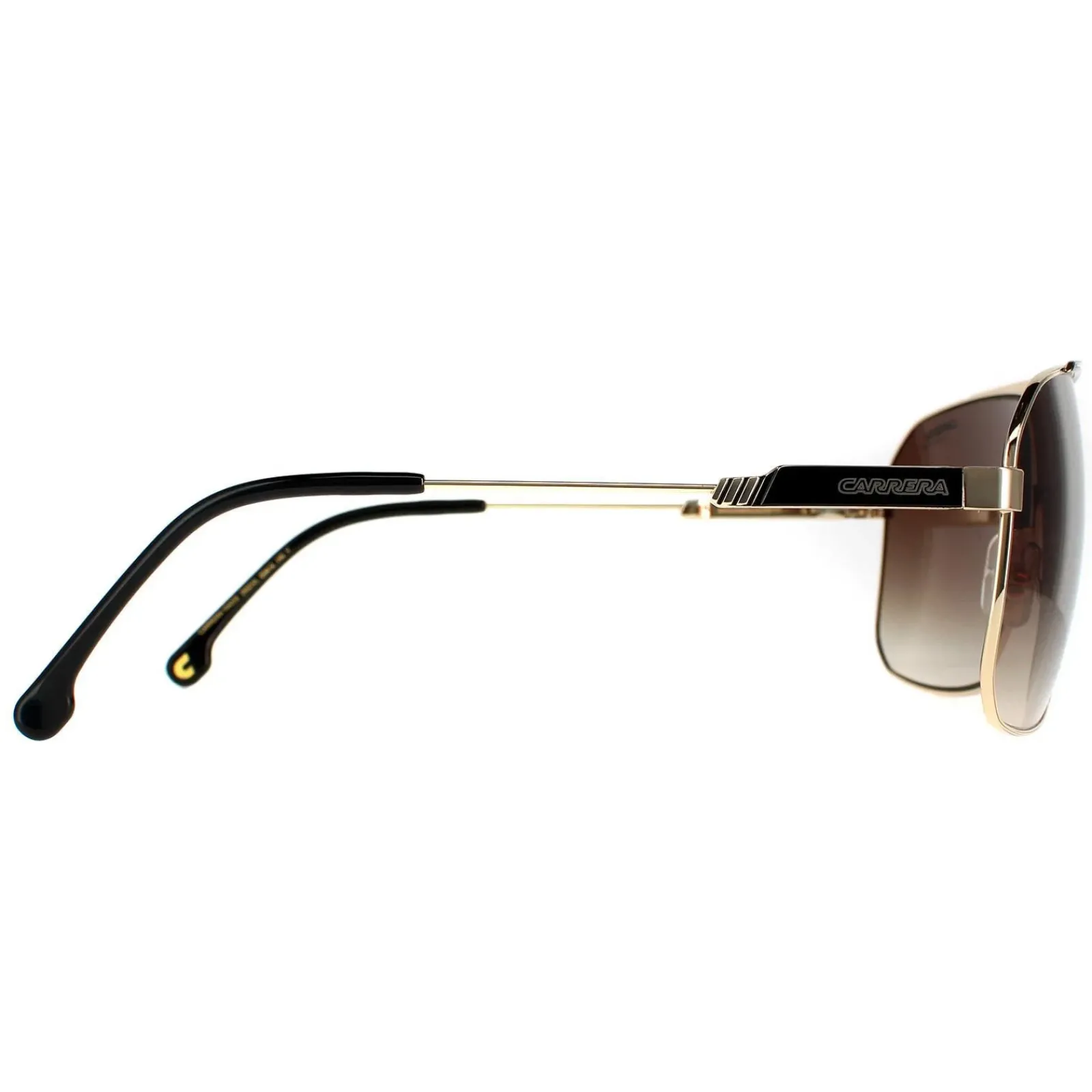Carrera Rectangle^Sunglasses 1043/S 2M2 HA Black Gold Brown Gradient