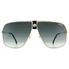 Carrera Aviator^Sunglasses 1018/S 2M2 9K Black Gold Green Gradient