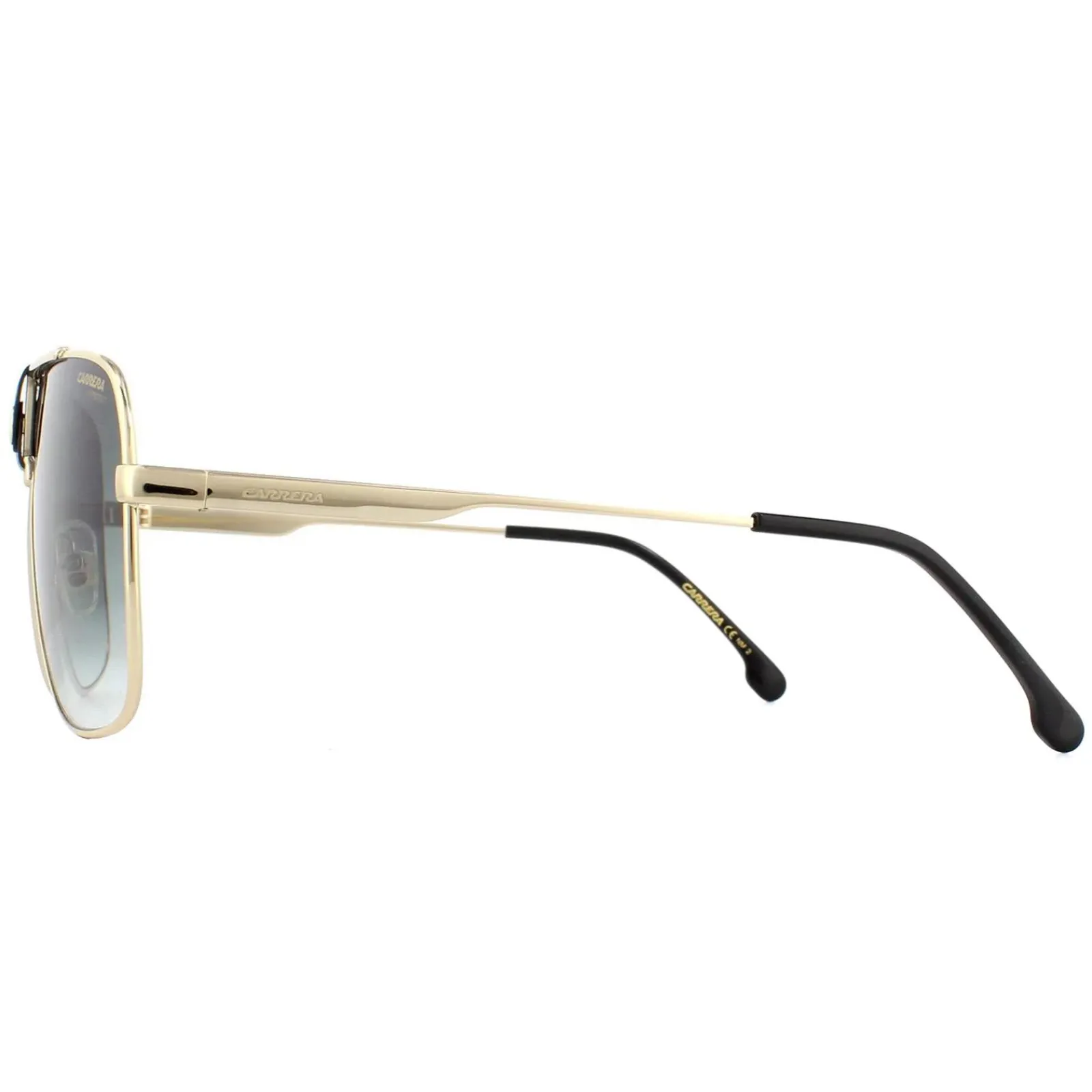 Carrera Aviator^Sunglasses 1018/S 2M2 9K Black Gold Green Gradient