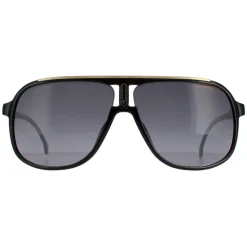 Carrera Aviator^Sunglasses 1047/S 2M2 9O Black Gold Dark Grey Gradient
