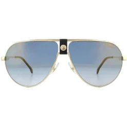 Carrera Aviator^Sunglasses 1033/S 2M2 1V Black Gold Blue Gold Gradient Mirror