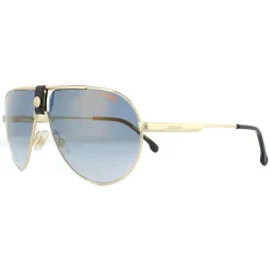 Carrera Aviator^Sunglasses 1033/S 2M2 1V Black Gold Blue Gold Gradient Mirror
