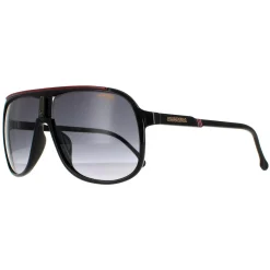 Carrera Aviator^Sunglasses 1047/S OIT 9O Black Red Dark Grey Gradient