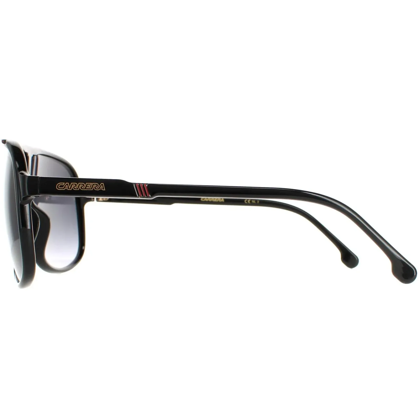 Carrera Aviator^Sunglasses 1047/S OIT 9O Black Red Dark Grey Gradient
