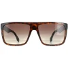 Carrera Rectangle^Sunglasses 5039/S 2OS HA Havana Matte Black Brown Gradient