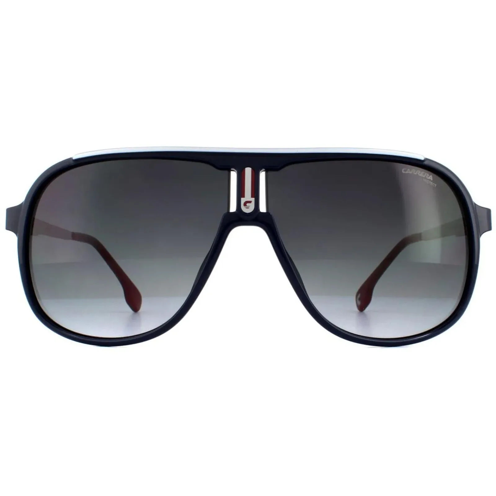 Carrera Aviator^Sunglasses 1007/S PJP 9O Blue Silver Dark Grey Gradient