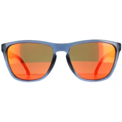 Carrera Square|Square^Sunglasses 8058/S PJP UW Blue Orange Flash Mirror