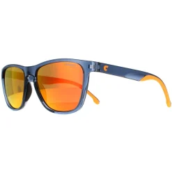 Carrera Square|Square^Sunglasses 8058/S PJP UW Blue Orange Flash Mirror