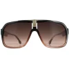 Carrera Aviator^Sunglasses 1014/S R60 HA Black Brown Brown Gradient
