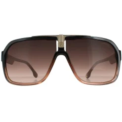 Carrera Aviator^Sunglasses 1014/S R60 HA Black Brown Brown Gradient