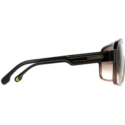 Carrera Aviator^Sunglasses 1014/S R60 HA Black Brown Brown Gradient