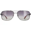 Carrera Polarised|Rectangle^Sunglasses 8014/S R80 WJ Semi Matte Dark Ruthenium Grey Gradie