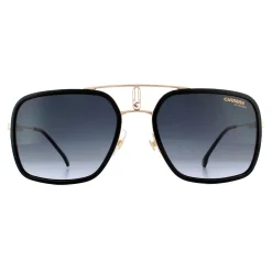 Carrera Aviator^Sunglasses 1027/S RHL/9O Gold Black Dark Grey Gradient