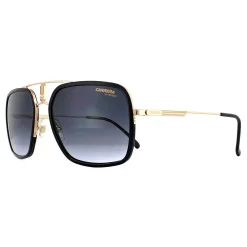 Carrera Aviator^Sunglasses 1027/S RHL/9O Gold Black Dark Grey Gradient