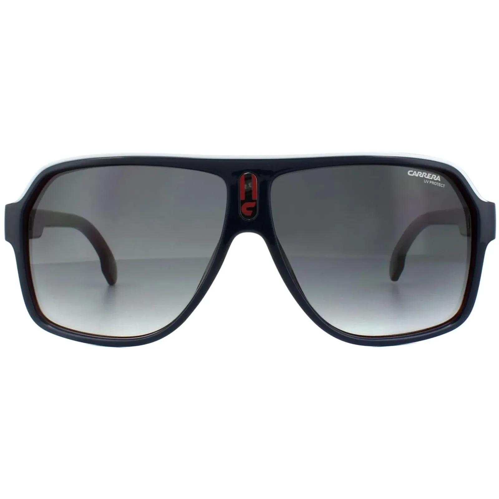 Carrera Aviator|Aviator^Sunglasses 1001/S 8RU 9O Blue Red White Dark Grey Gradient