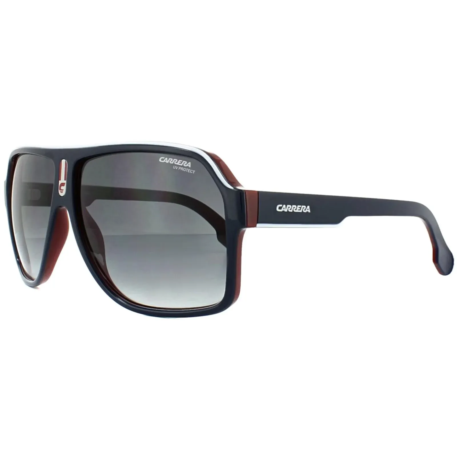 Carrera Aviator|Aviator^Sunglasses 1001/S 8RU 9O Blue Red White Dark Grey Gradient