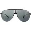 Carrera Aviator|Aviator^Sunglasses 1005/S TI7 IR Ruthenium Matt Black Grey Blue