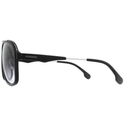 Carrera Aviator^Sunglasses 133/S TI7 9O Ruthenium Matte Black Dark Grey Gradie