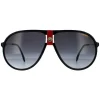 Carrera Aviator^Sunglasses 1034S Y11 9O Gold Red and Black Grey Gradient