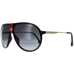 Carrera Aviator^Sunglasses 1034S Y11 9O Gold Red and Black Grey Gradient