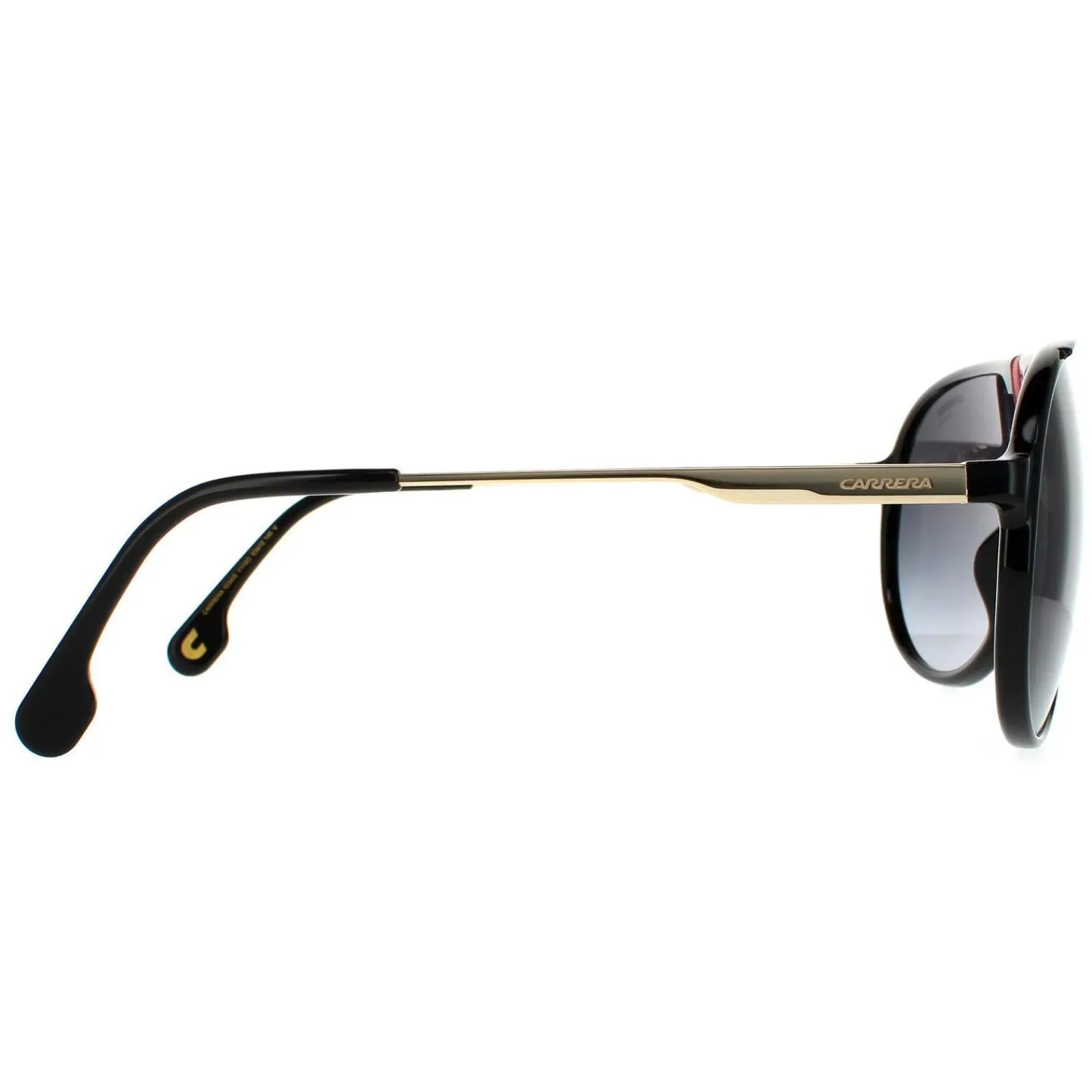 Carrera Aviator^Sunglasses 1034S Y11 9O Gold Red and Black Grey Gradient