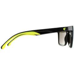Carrera Square^Sunglasses 8055/S 7ZJ Z9 Black Green Green Multilayer Mirror