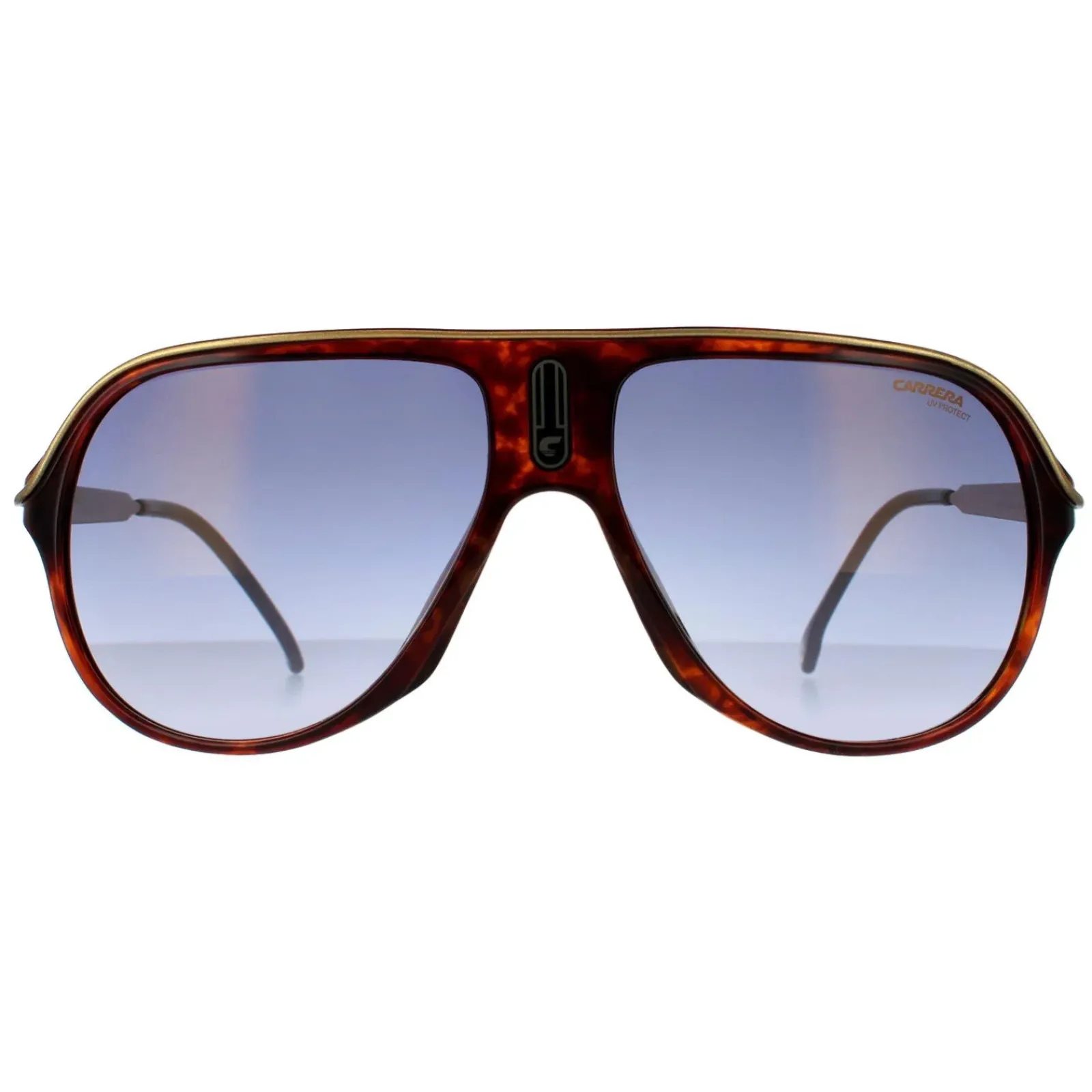 Carrera Rectangle|Rectangle^Sunglasses Safari 65/N 086 1V Dark Havana Grey Bronze Mirror