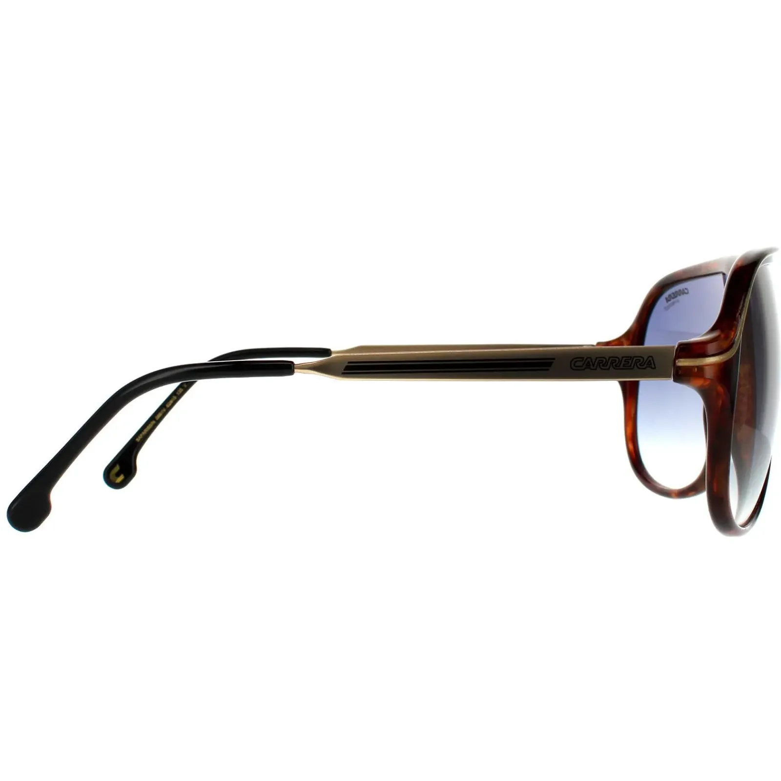 Carrera Rectangle|Rectangle^Sunglasses Safari 65/N 086 1V Dark Havana Grey Bronze Mirror