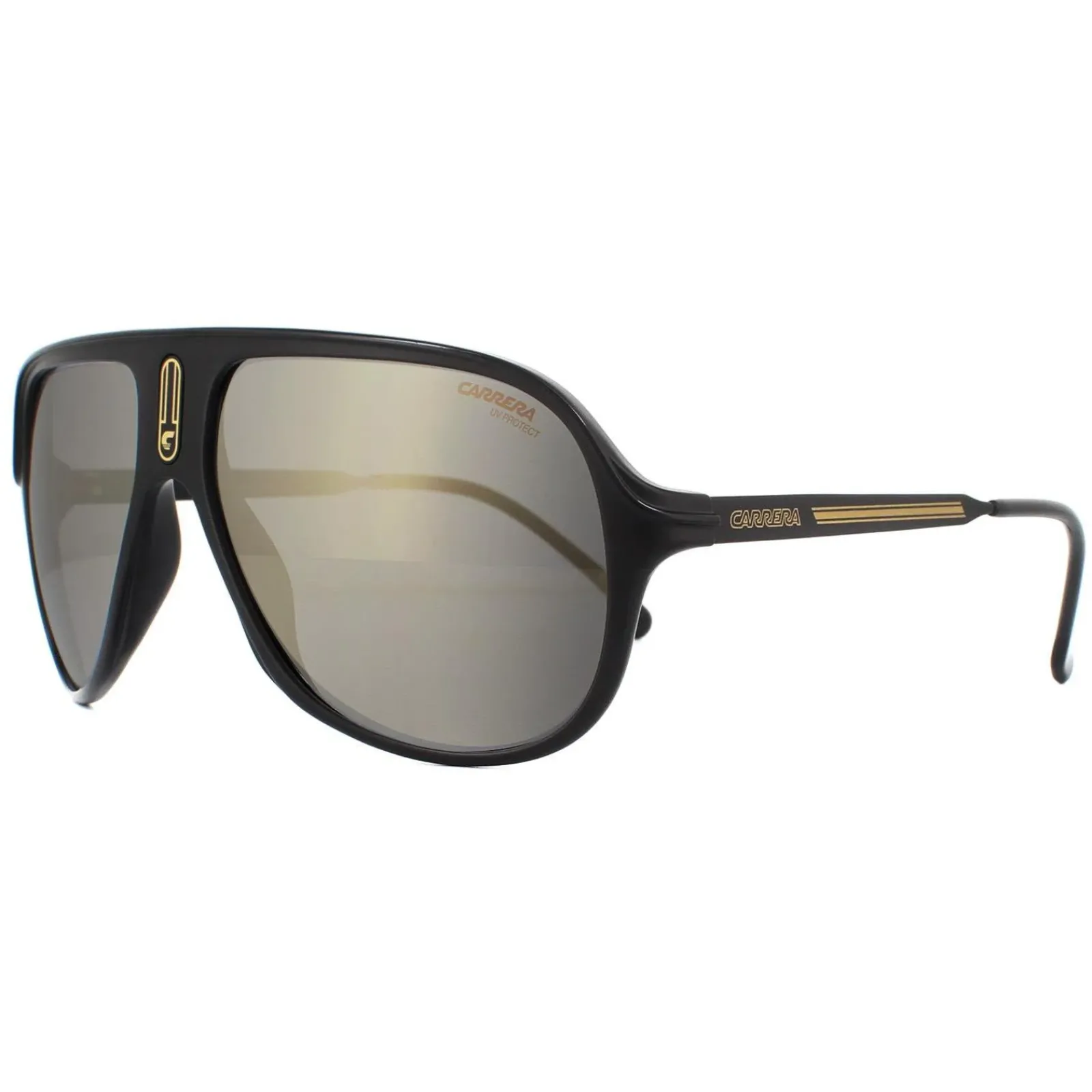 Carrera Aviator|Aviator^Sunglasses Safari 65 003 JO Matte Black Grey Bronze Mirror