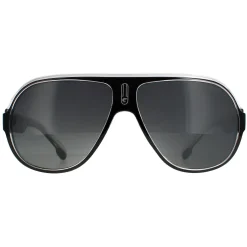Carrera Polarised|Aviator^Sunglasses Speedway/N 80S WJ Black White Grey Gradient Polariz