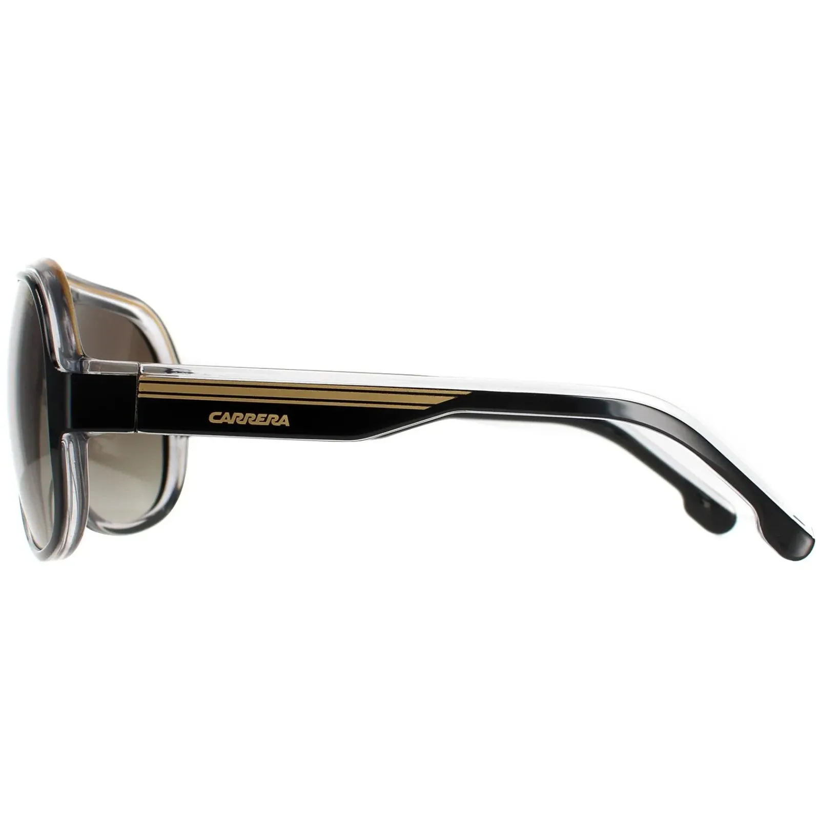 Carrera Aviator|Aviator^Sunglasses Speedway/N 2M2 HA Black Gold Brown Gradient