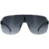 Carrera Shield|Shield^Sunglasses Topcar 1/N 80S 9O Black White Dark Grey Gradient