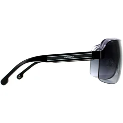 Carrera Shield|Shield^Sunglasses Topcar 1/N 80S 9O Black White Dark Grey Gradient