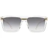Carrera Rectangle^Sunglasses Victory C 03/S 900 FQ Crystal Gold Grey Shaded Mirr