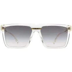 Carrera Rectangle^Sunglasses Victory C 03/S 900 FQ Crystal Gold Grey Shaded Mirr