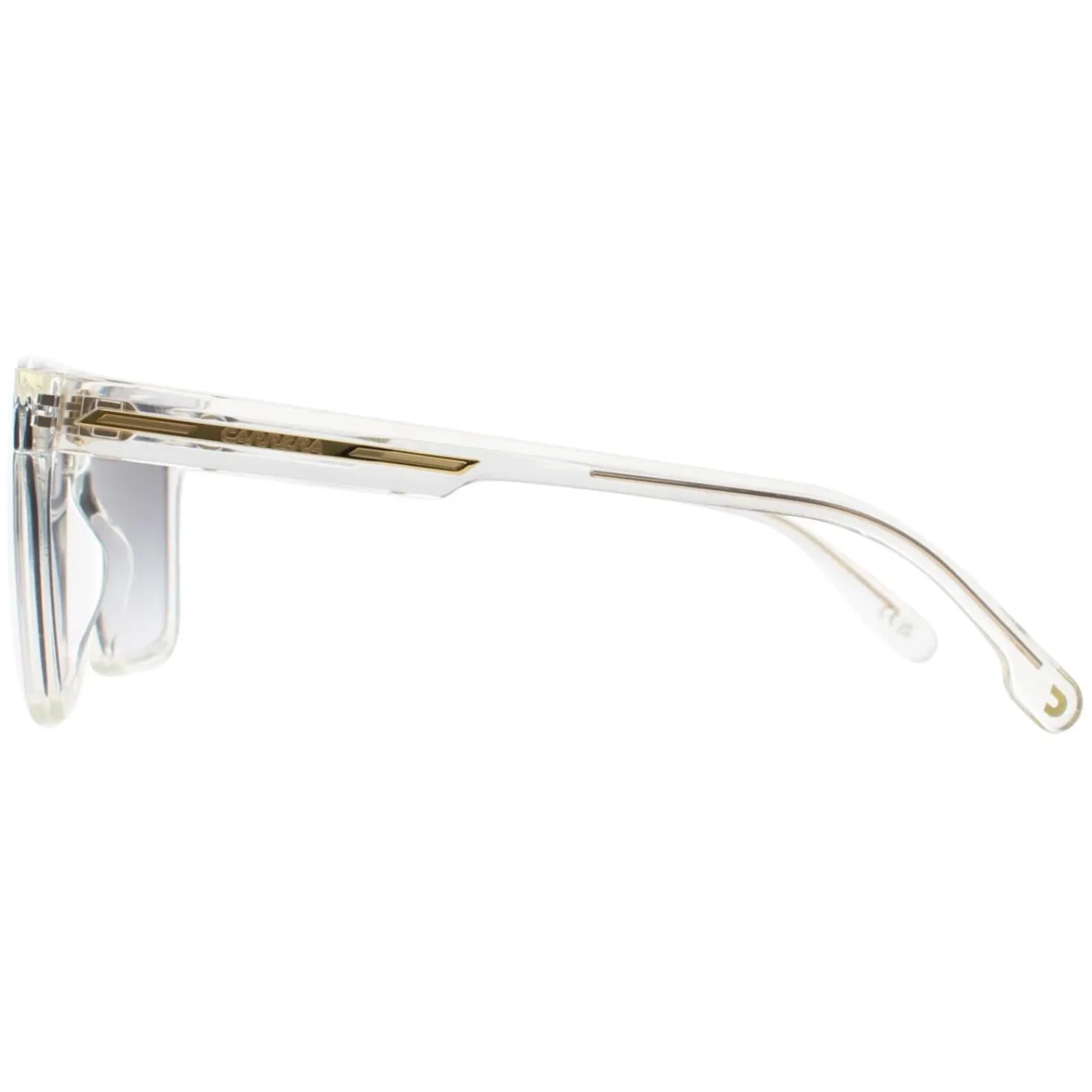 Carrera Rectangle^Sunglasses Victory C 03/S 900 FQ Crystal Gold Grey Shaded Mirr