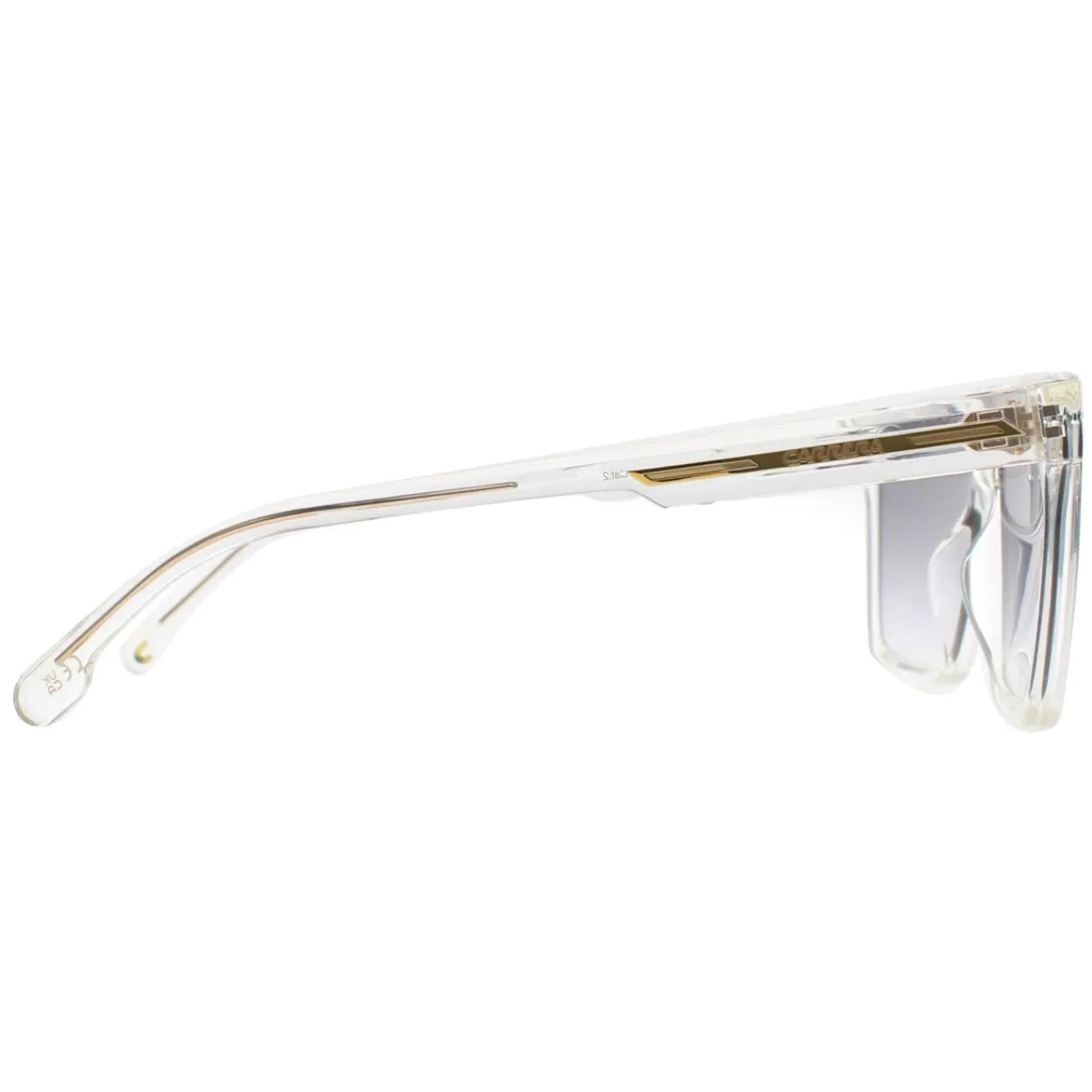 Carrera Rectangle^Sunglasses Victory C 03/S 900 FQ Crystal Gold Grey Shaded Mirr