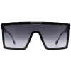 Carrera Shield^Sunglasses Victory C 07/S 7C5 9O Crystal Black Dark Grey Gradi