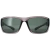 Caterpillar Polarised|Wrap^Sunglasses CTS-TRIM 108P Matte Grey Grey Polarized