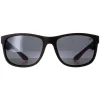 Caterpillar Polarised|Rectangle^Sunglasses CTS-8011 108P Matte Dark Grey Silver Flash Pola