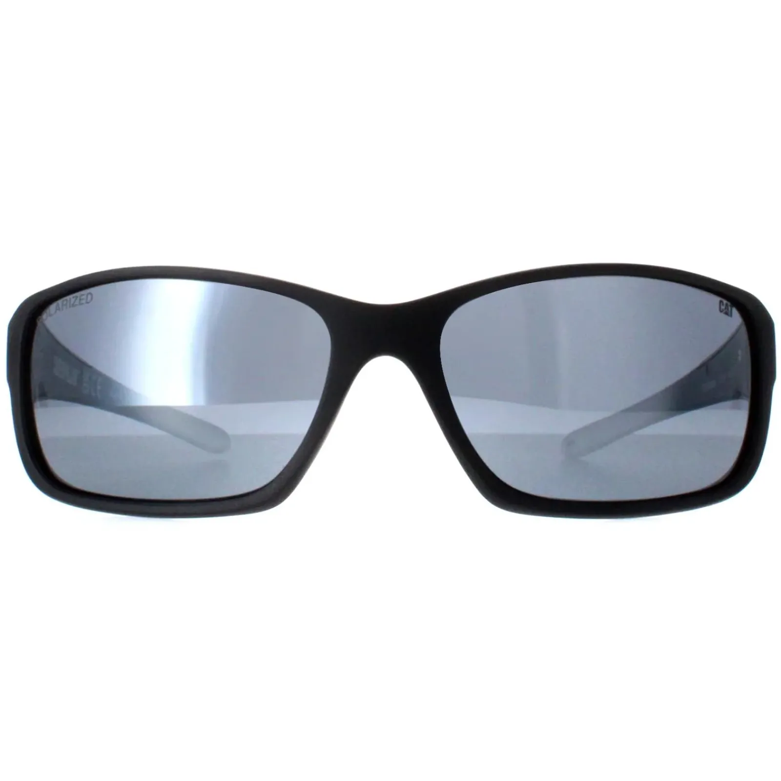 Caterpillar Polarised|Wrap^Sunglasses CTS-SENSOR 104P Matte Black Grey Polarized