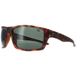 Caterpillar Polarised|Wrap^Sunglasses CTS-BLOCK 102P Tortoise Green Polarized