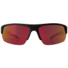 Caterpillar Polarised|Semi Rimless^Sunglasses CTS-8022 108P Matte Metallic Grey Red Mirror Po