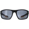 Caterpillar Polarised|Wrap^Sunglasses CTS-MOTOR 104P Matte Black Grey Polarized